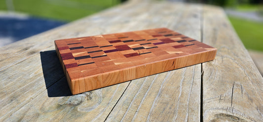 The Scrap Bin - End Grain Cutting Board - In Stock