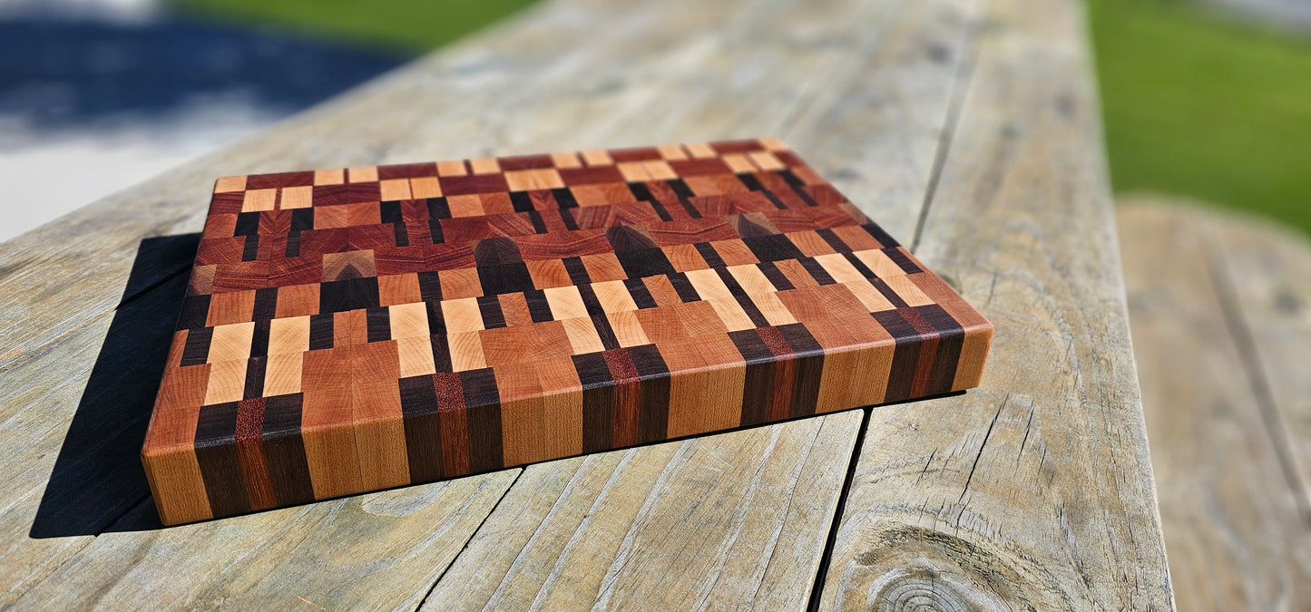 The Envy - End Grain Chaos Board - In Stock