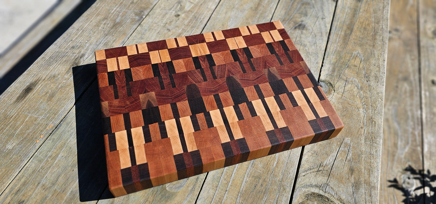 The Envy - End Grain Chaos Board - In Stock