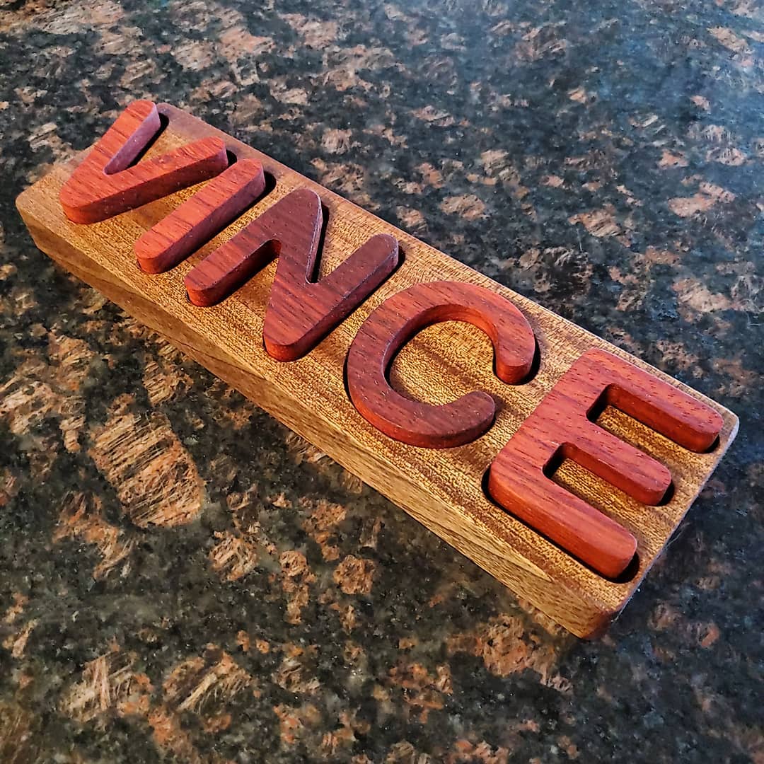 Wooden Name Puzzles