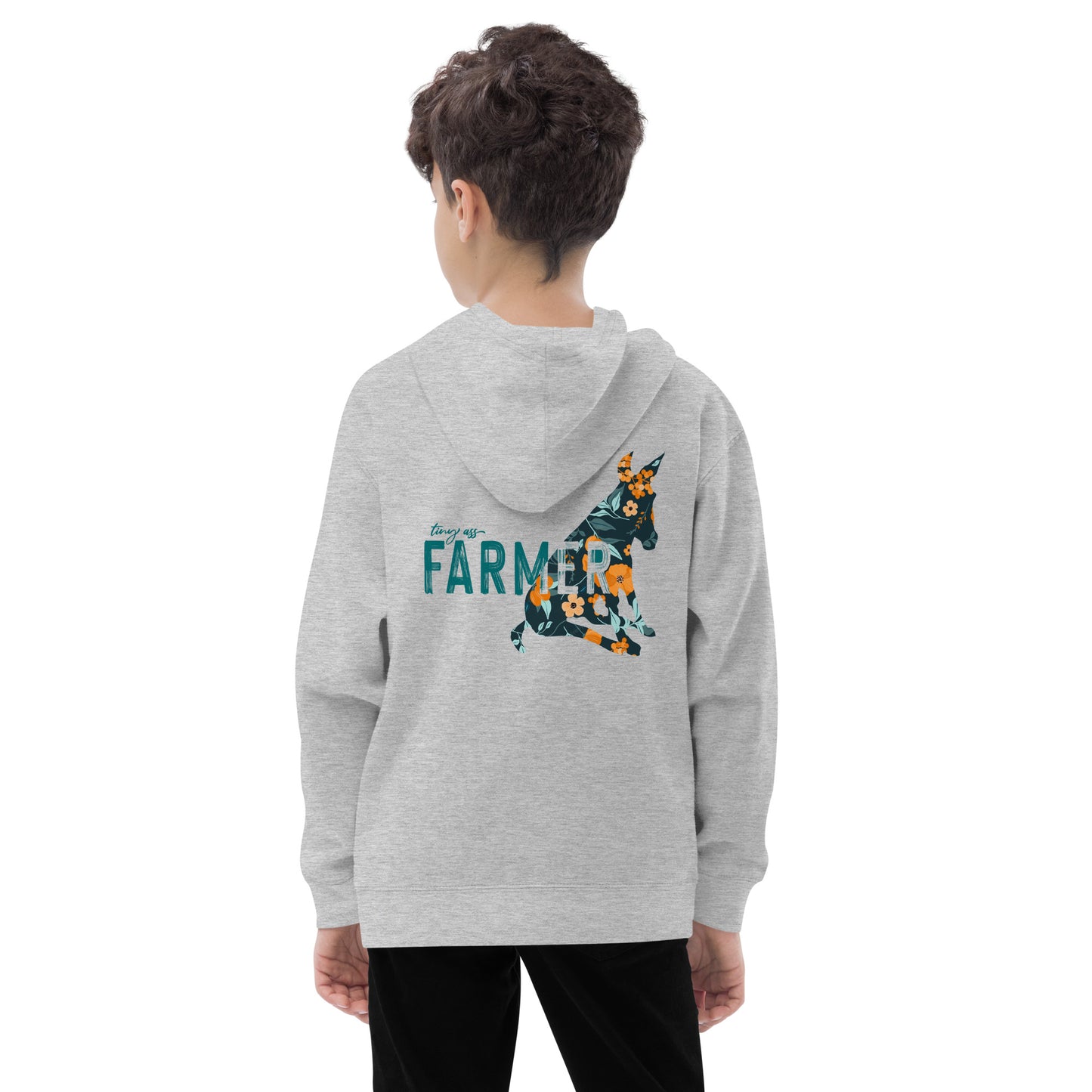 Tiny Ass Farm Kids fleece hoodie