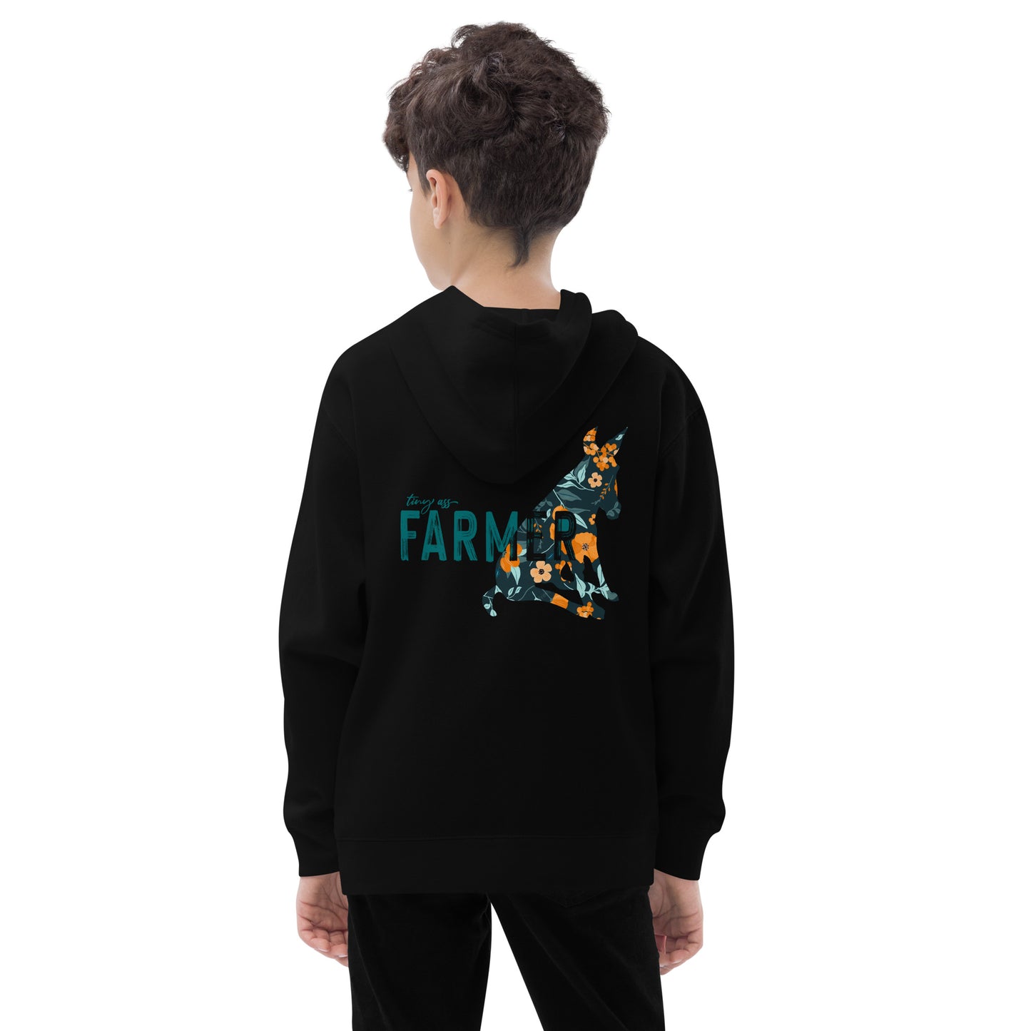 Tiny Ass Farm Kids fleece hoodie