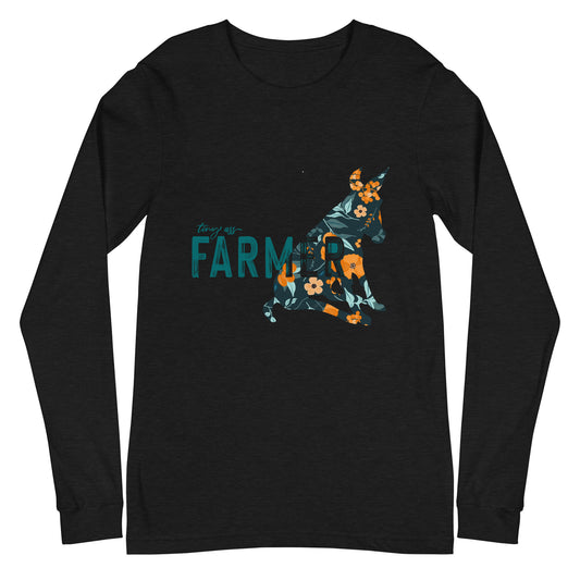 Tiny Ass Farmer Unisex Long Sleeve Tee