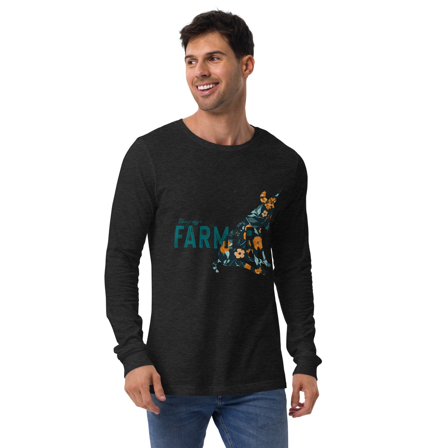 Tiny Ass Farmer Unisex Long Sleeve Tee