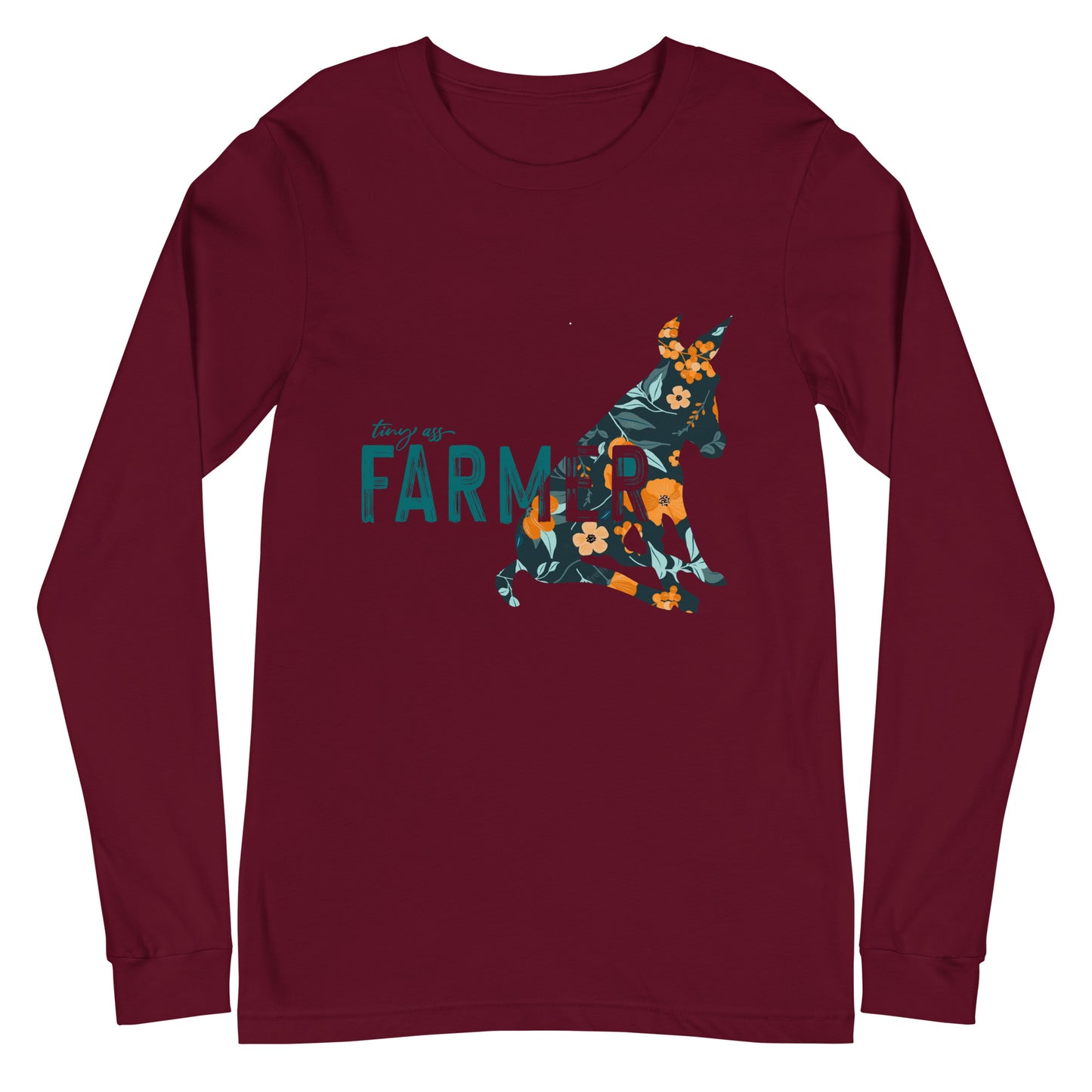 Tiny Ass Farmer Unisex Long Sleeve Tee